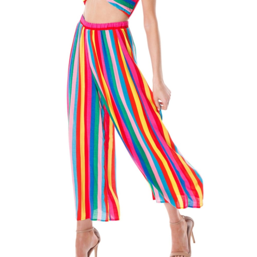 Show Me Your Mumu Rainbow Pant